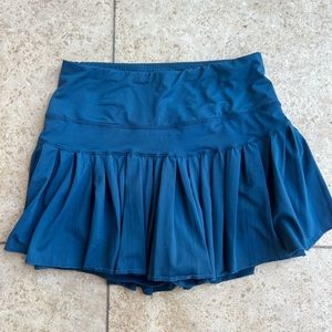 Dark Green Gold Hinge Skirt